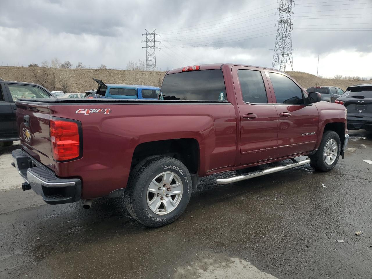 2015 Chevrolet Silverado VIN 1GCVKREH7FZ353679 Copart auction photo, front end damage thumbnail 3