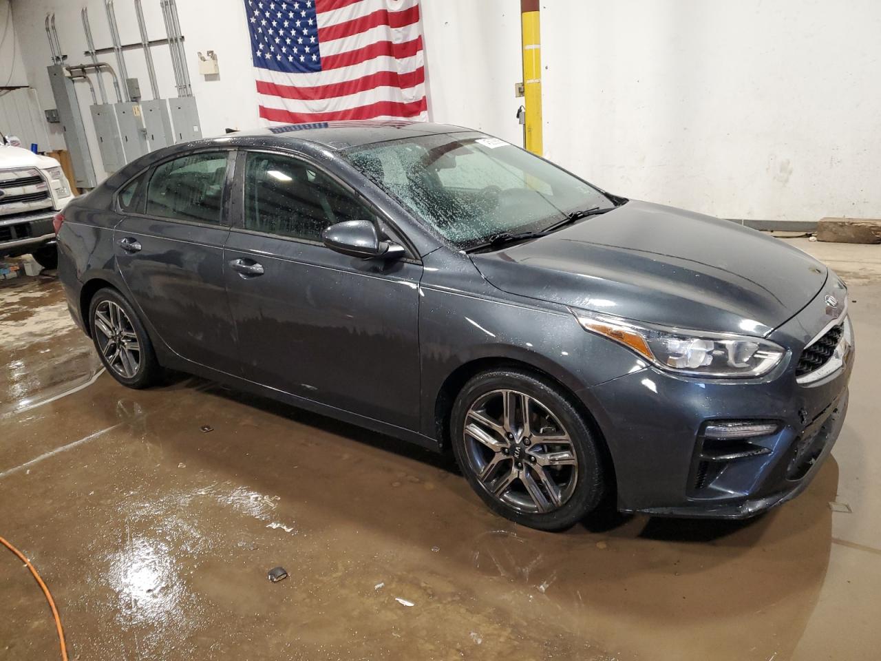 2019 KIA Forte VIN 3KPF34AD9KE095811 Copart auction photo, rear end / side damage thumbnail 4