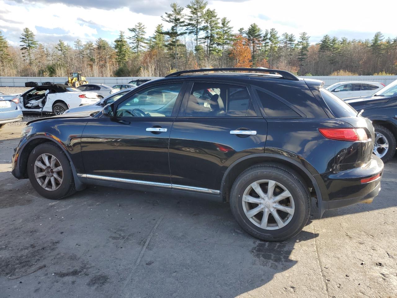 2008 Infiniti FX VIN JNRAS08W78X209407 Copart auction photo, front end damage thumbnail 2