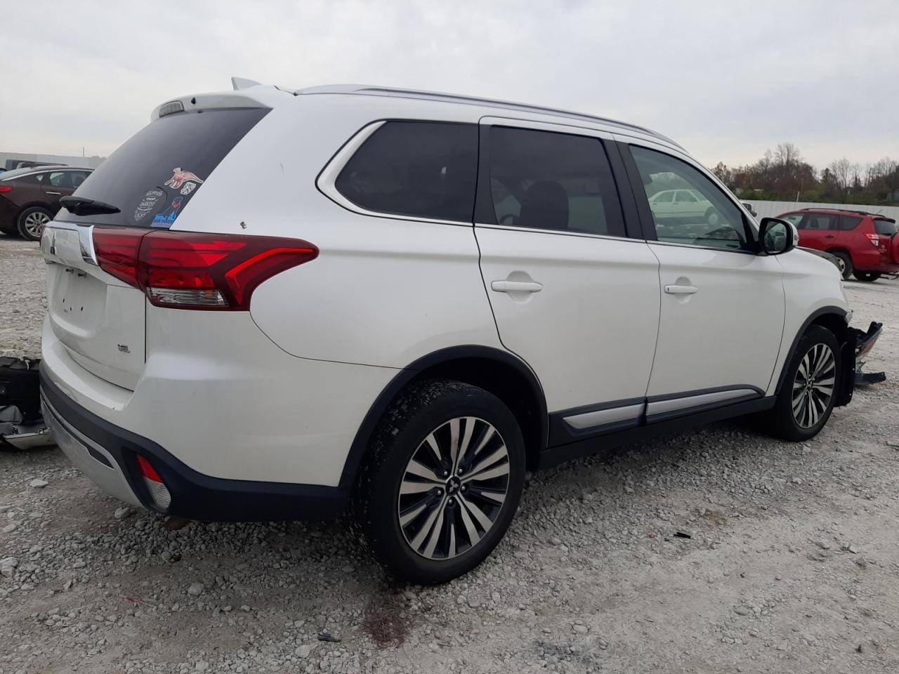 2020 Mitsubishi Outlander VIN JA4AD3A39LZ021023 Copart auction photo, front end / side damage thumbnail 3