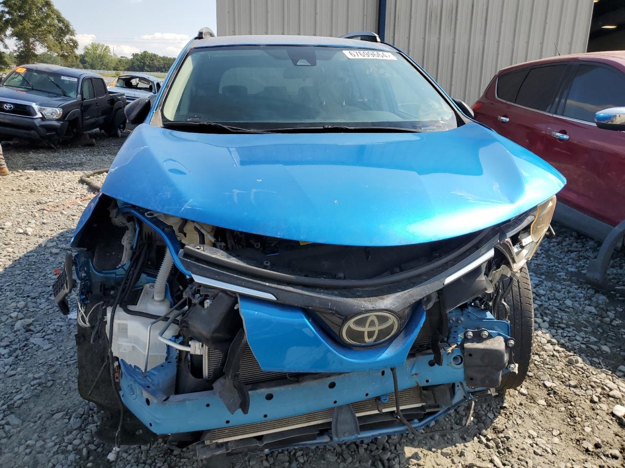 2018 Toyota RAV 4 VIN JTMZFREV8JJ159407 Copart auction photo, front end / rear end damage thumbnail 5
