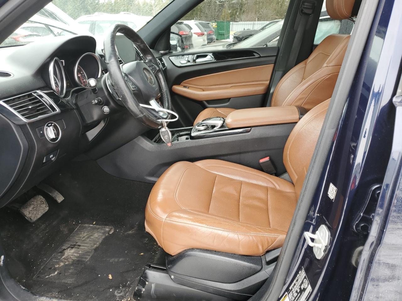 2016 Mercedes-Benz GLE VIN 4JGDA2EB8GA656659 Copart auction photo, front end damage thumbnail 7