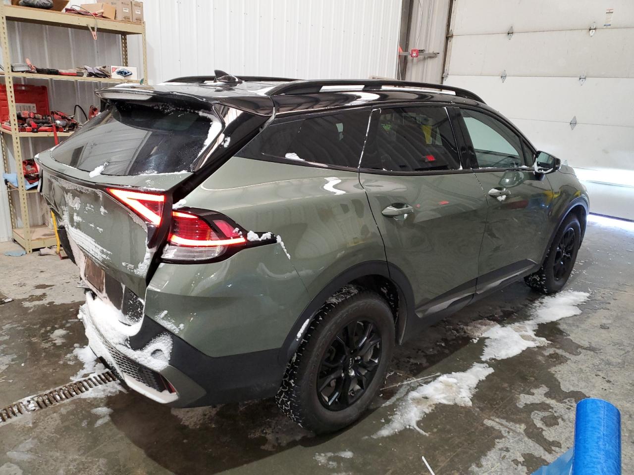 2023 KIA Sportage VIN 5XYK7CAF8PG039724 Copart auction photo, rear end damage thumbnail 3
