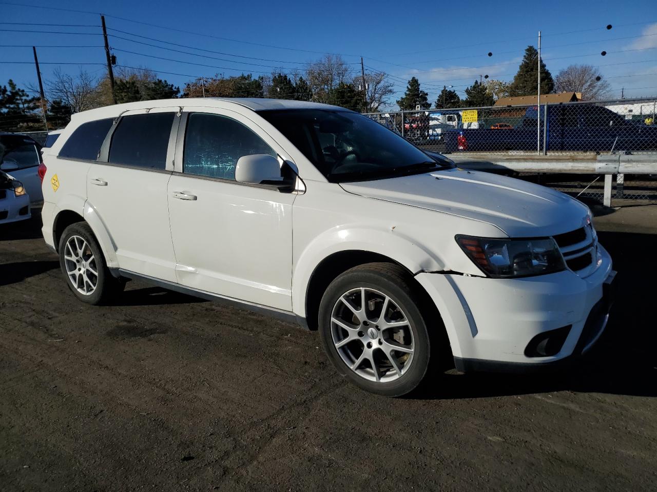 2019 Dodge Journey VIN 3C4PDDEG0KT770012 Copart auction photo, side / hail damage thumbnail 4