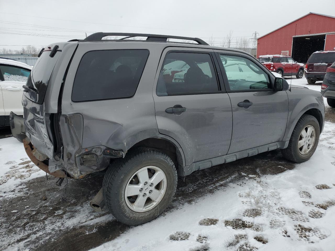 2011 Ford Escape VIN 1FMCU0DG9BKA70253 Copart auction photo, rear end / side damage thumbnail 3