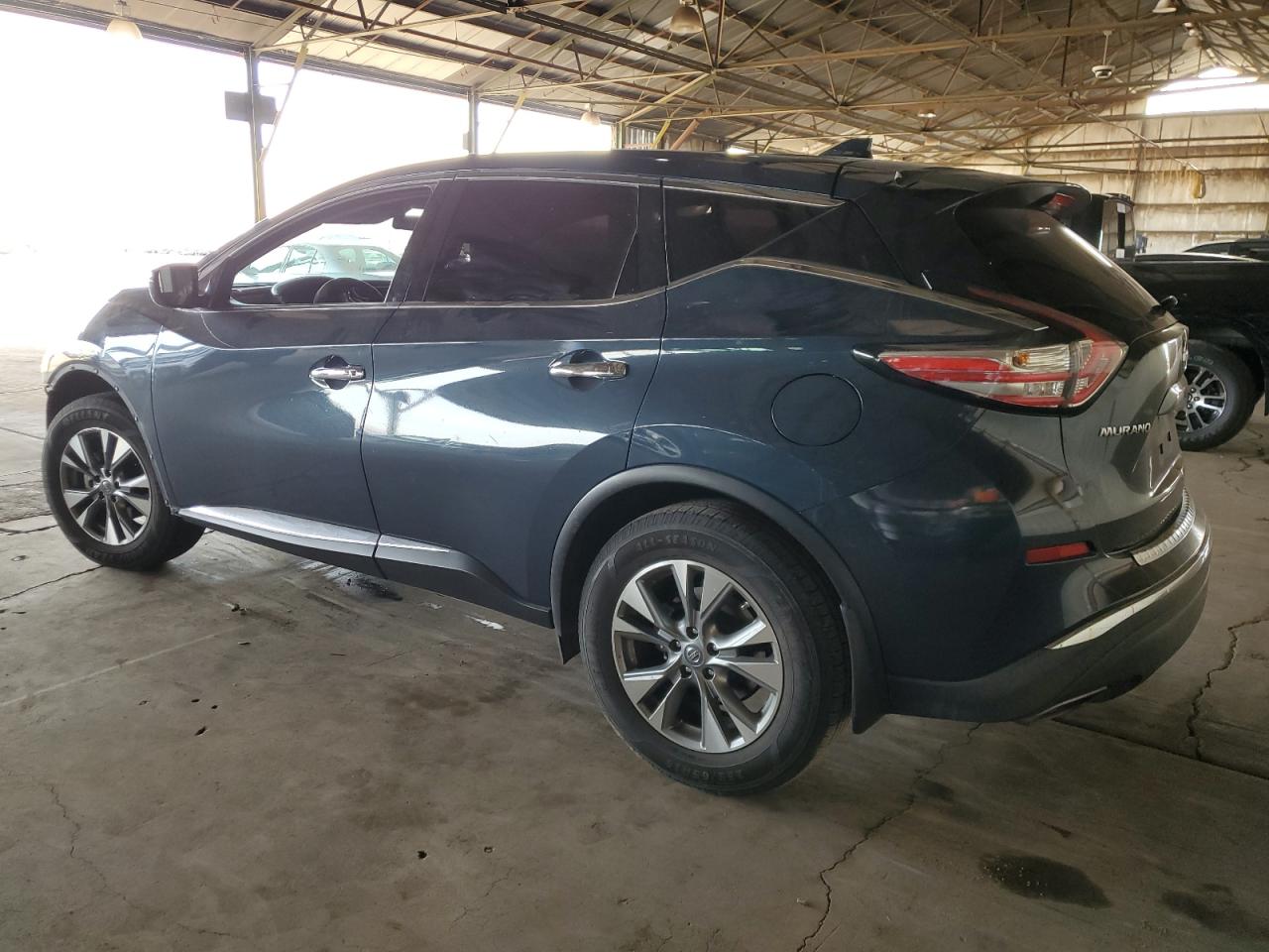 2018 Nissan Murano VIN 5N1AZ2MG0JN177337 Copart auction photo, front end / side damage thumbnail 2