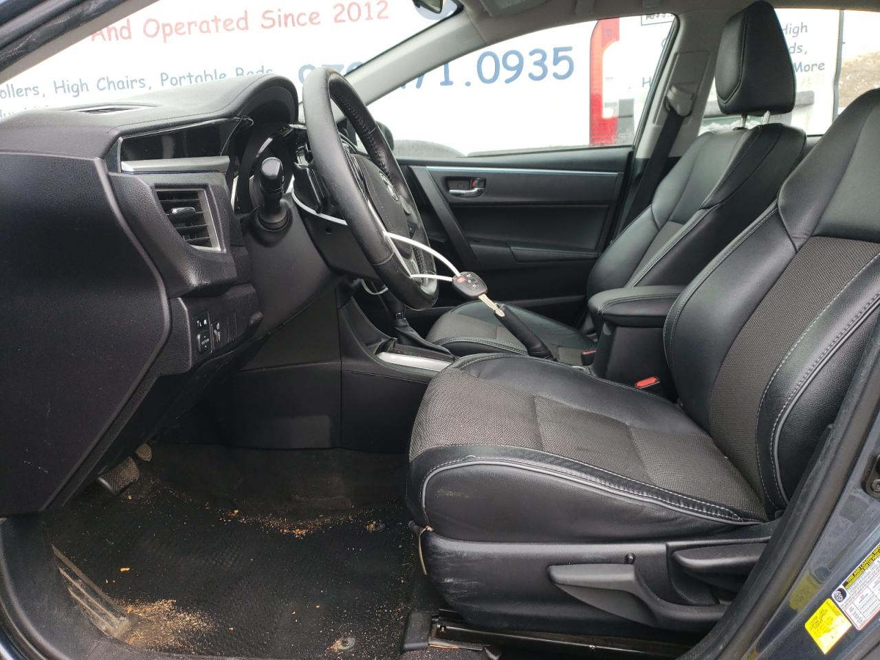 2015 Toyota Corolla VIN 2T1BURHE5FC413662 Copart auction photo, rear end / front end damage thumbnail 7