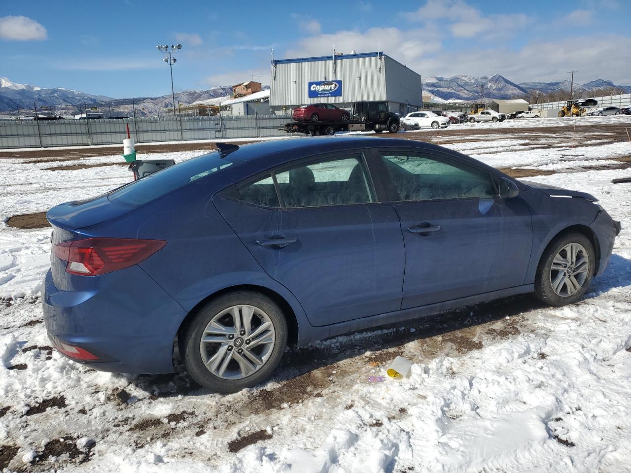 2020 Hyundai Elantra VIN 5NPD84LF4LH553274 Copart auction photo, front end damage thumbnail 3