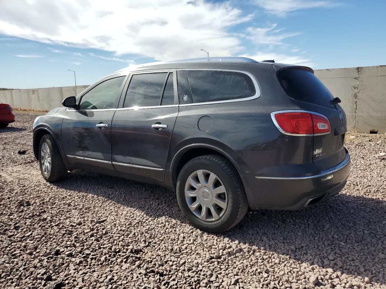 2017 Buick Enclave VIN 5GAKVCKD5HJ201153 Copart auction photo, front end / side damage thumbnail 2