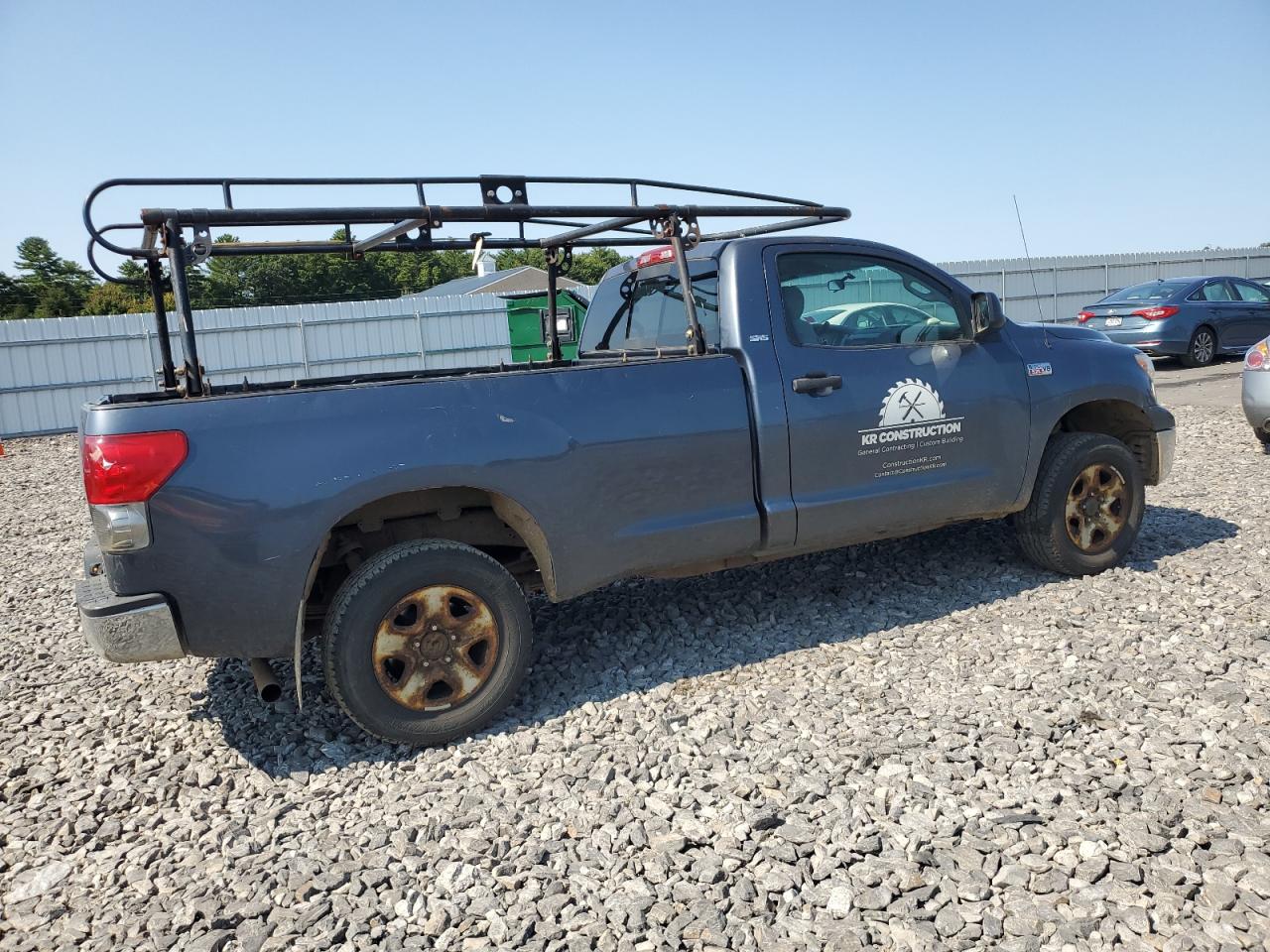 2008 Toyota Tundra VIN 5TFMV52178X079370 Copart auction photo, front end / rear end damage thumbnail 3