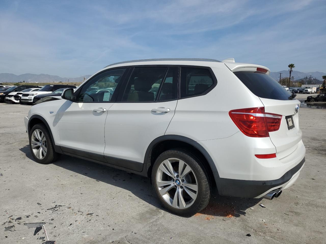 2016 BMW X3 VIN 5UXWX9C5XG0D93339 Copart auction photo, front end damage thumbnail 2