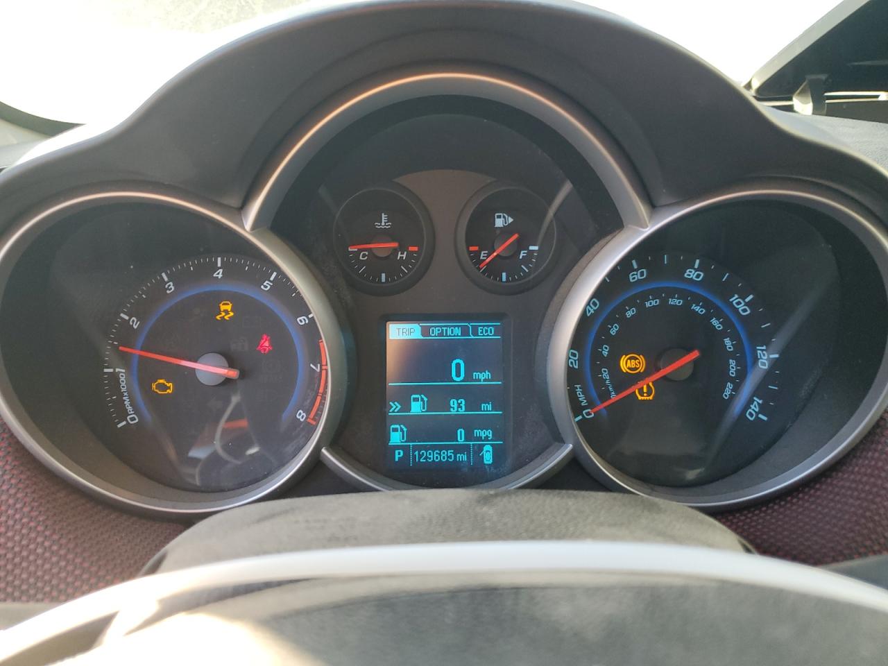 2013 Chevrolet Cruze VIN 1G1PH5SB7D7274787 Copart auction photo, front end damage thumbnail 9