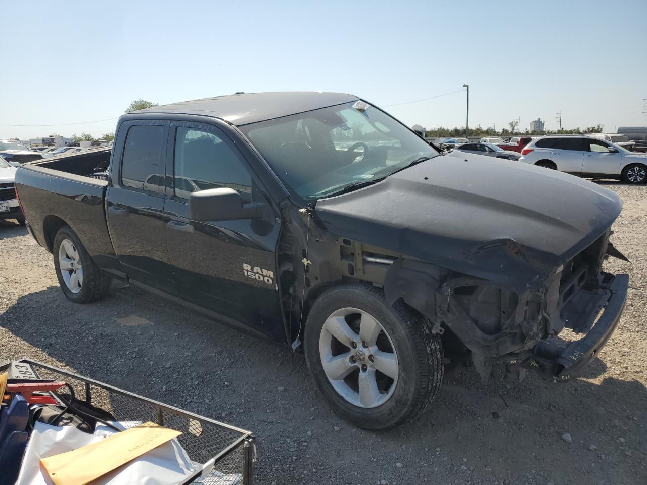 2013 RAM 1500 VIN 1C6RR6FT8DS518165 Copart auction photo, front end damage thumbnail 4