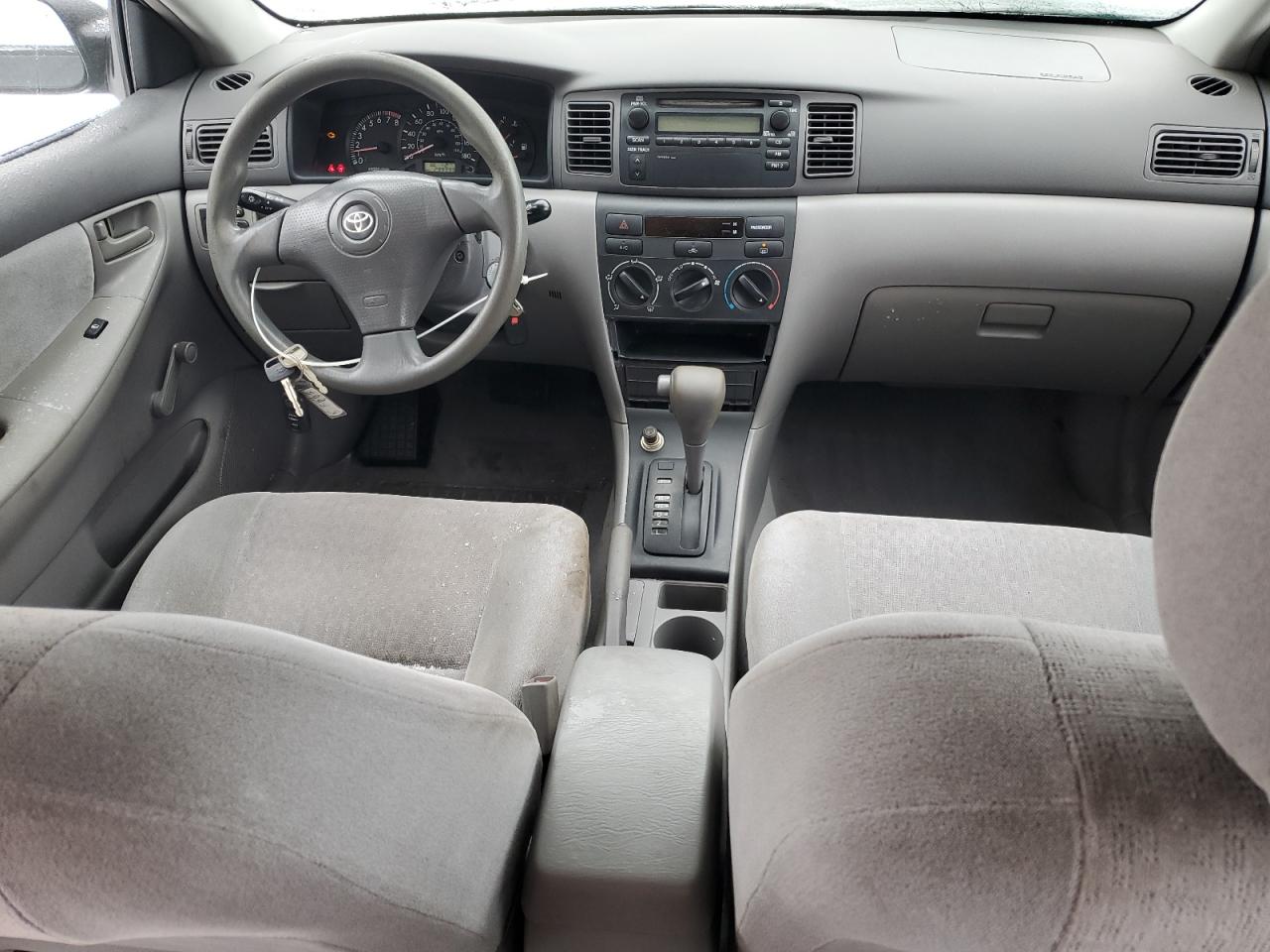 2003 Toyota Corolla VIN 2T1BR32E53C767927 Copart auction photo, front end / top/roof damage thumbnail 8