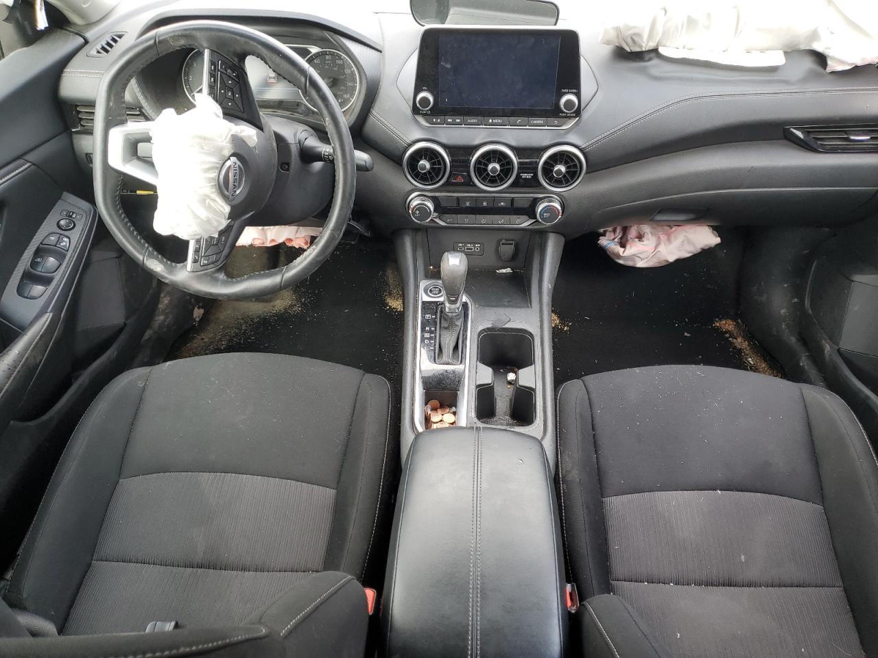 2022 Nissan Sentra VIN 3N1AB8CV3NY257254 Copart auction photo, all over damage thumbnail 8