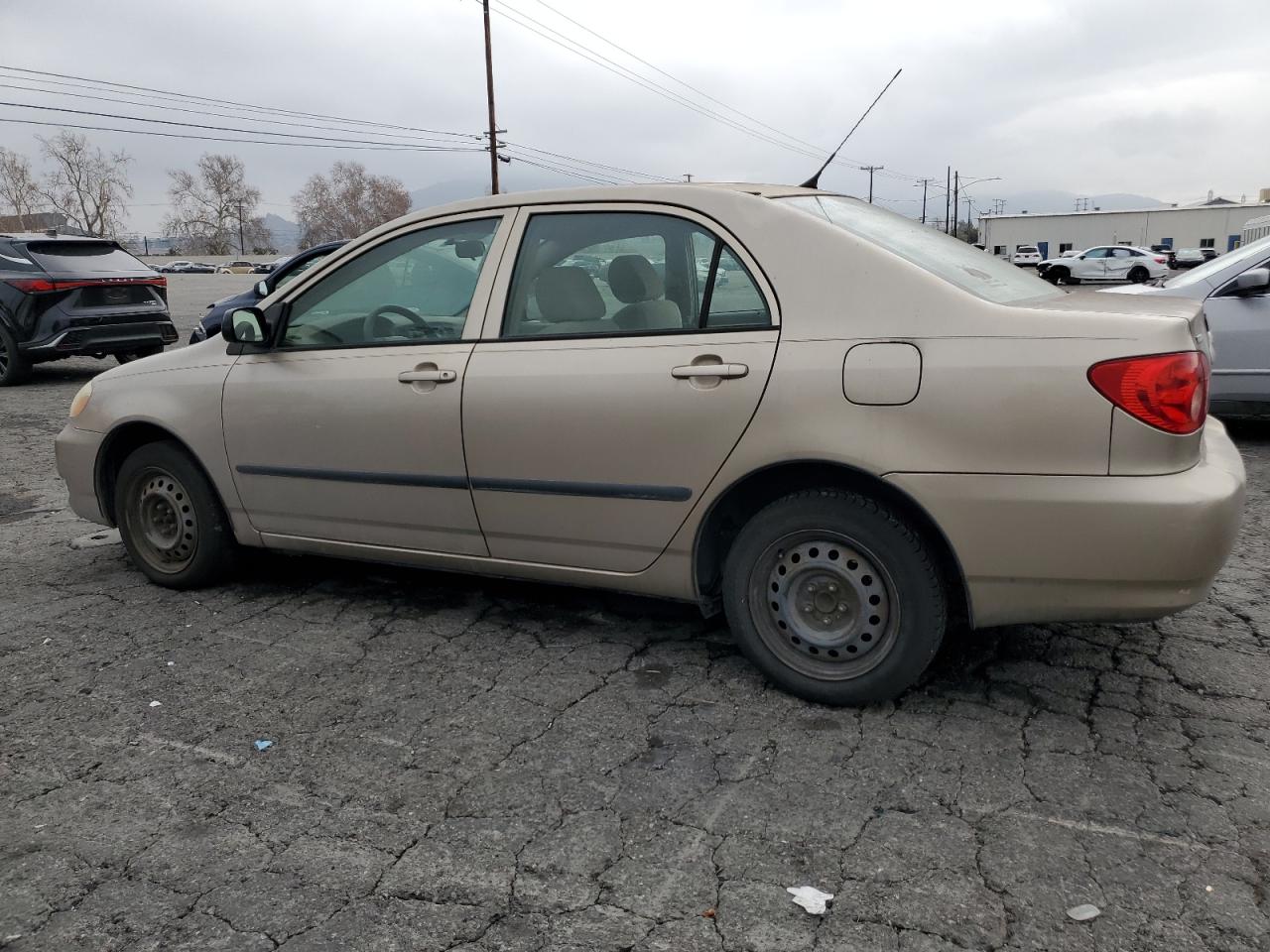 2007 Toyota Corolla VIN 1NXBR32E17Z855457 Copart auction photo, side damage thumbnail 2