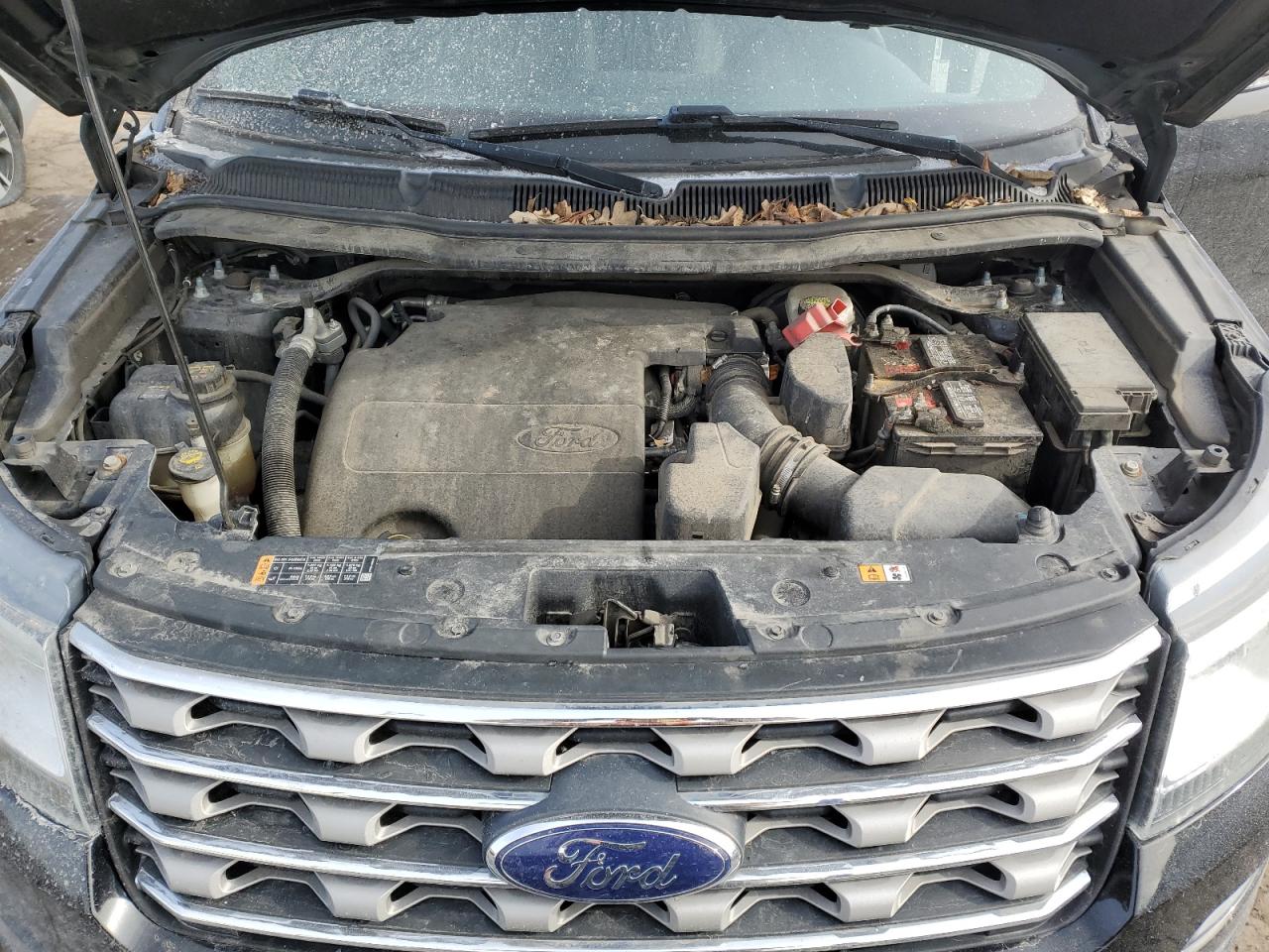 2017 Ford Explorer VIN 1FM5K7D85HGA40873 Copart auction photo, side damage thumbnail 11