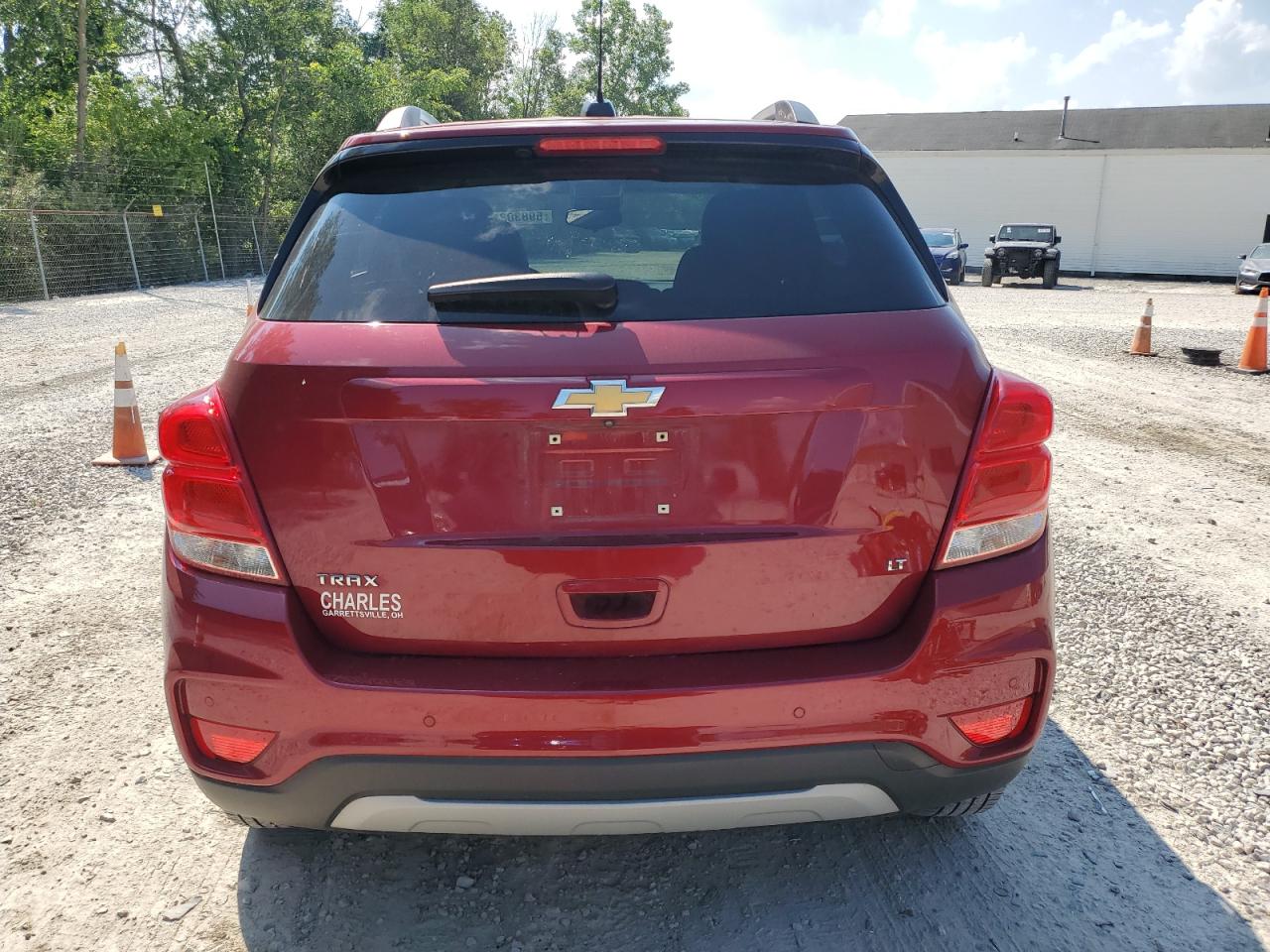 2018 Chevrolet Trax VIN 3GNCJLSB6JL356815 Copart auction photo, side damage thumbnail 6