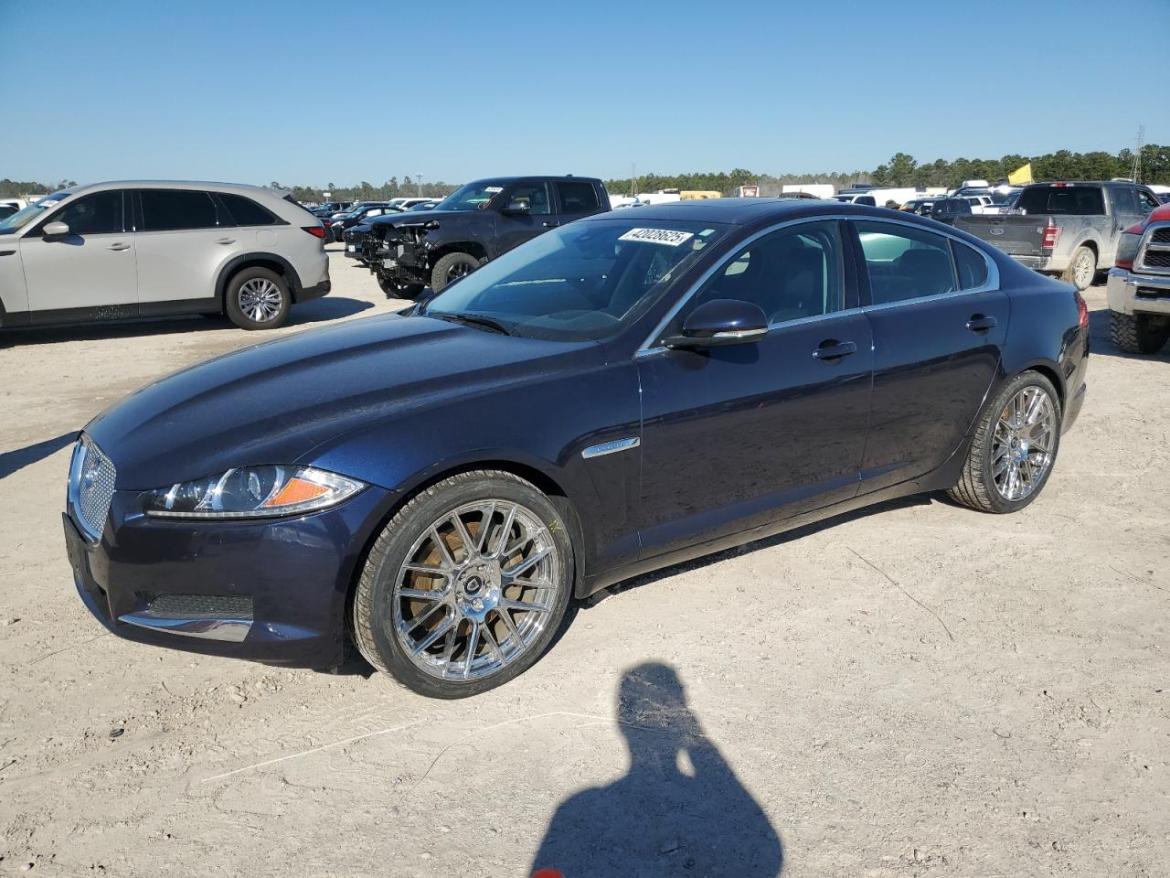 2014 Jaguar XF VIN SAJWJ0EF3E8U14629