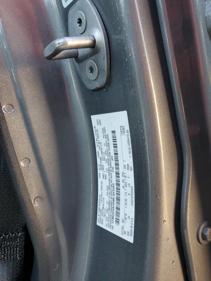 2021 Ford Bronco VIN 1FMDE5AH0MLA63085 Copart auction photo, water/flood damage thumbnail 14