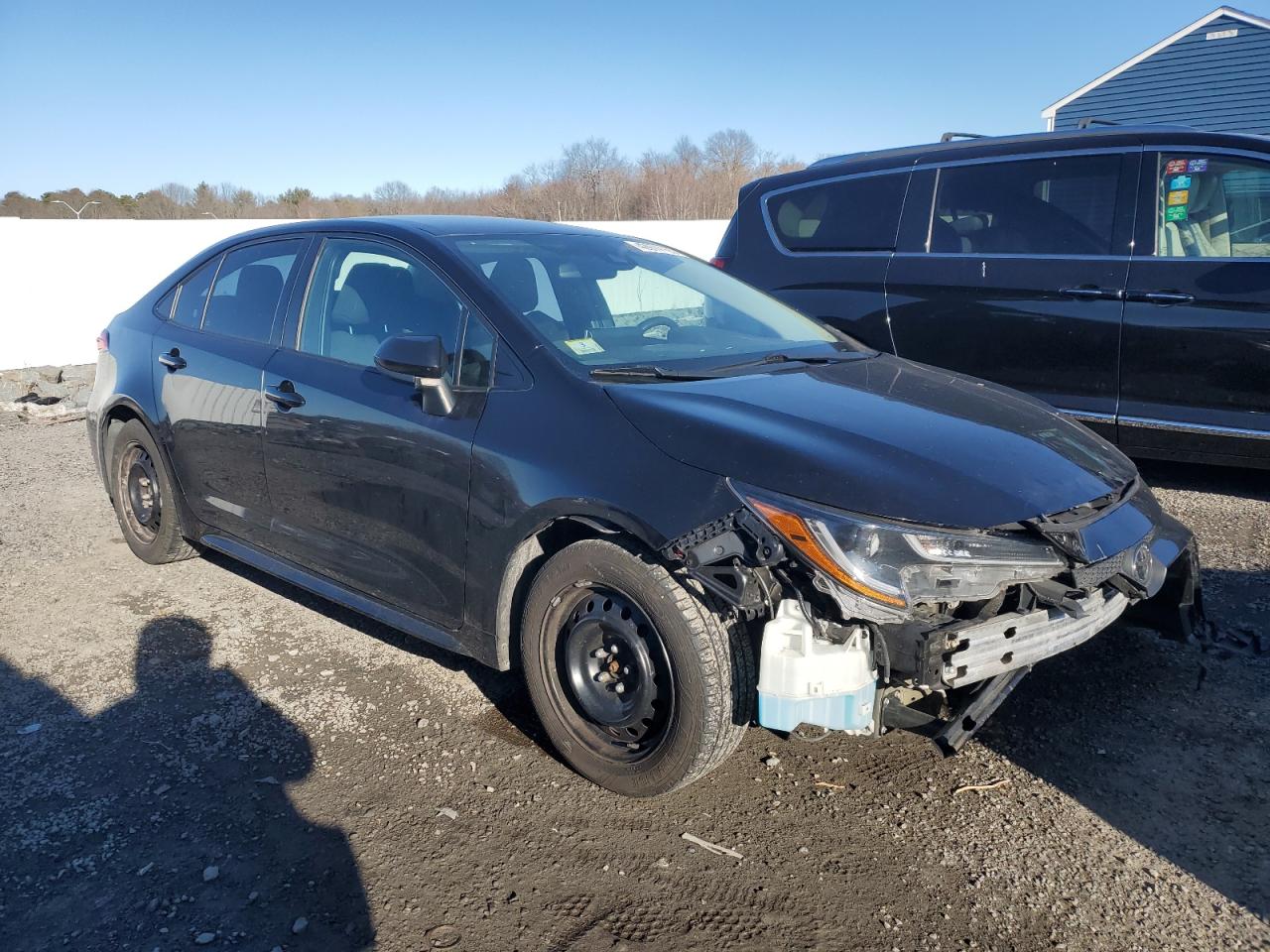 2021 Toyota Corolla VIN 5YFEPMAEXMP170820 Copart auction photo, front end damage thumbnail 4