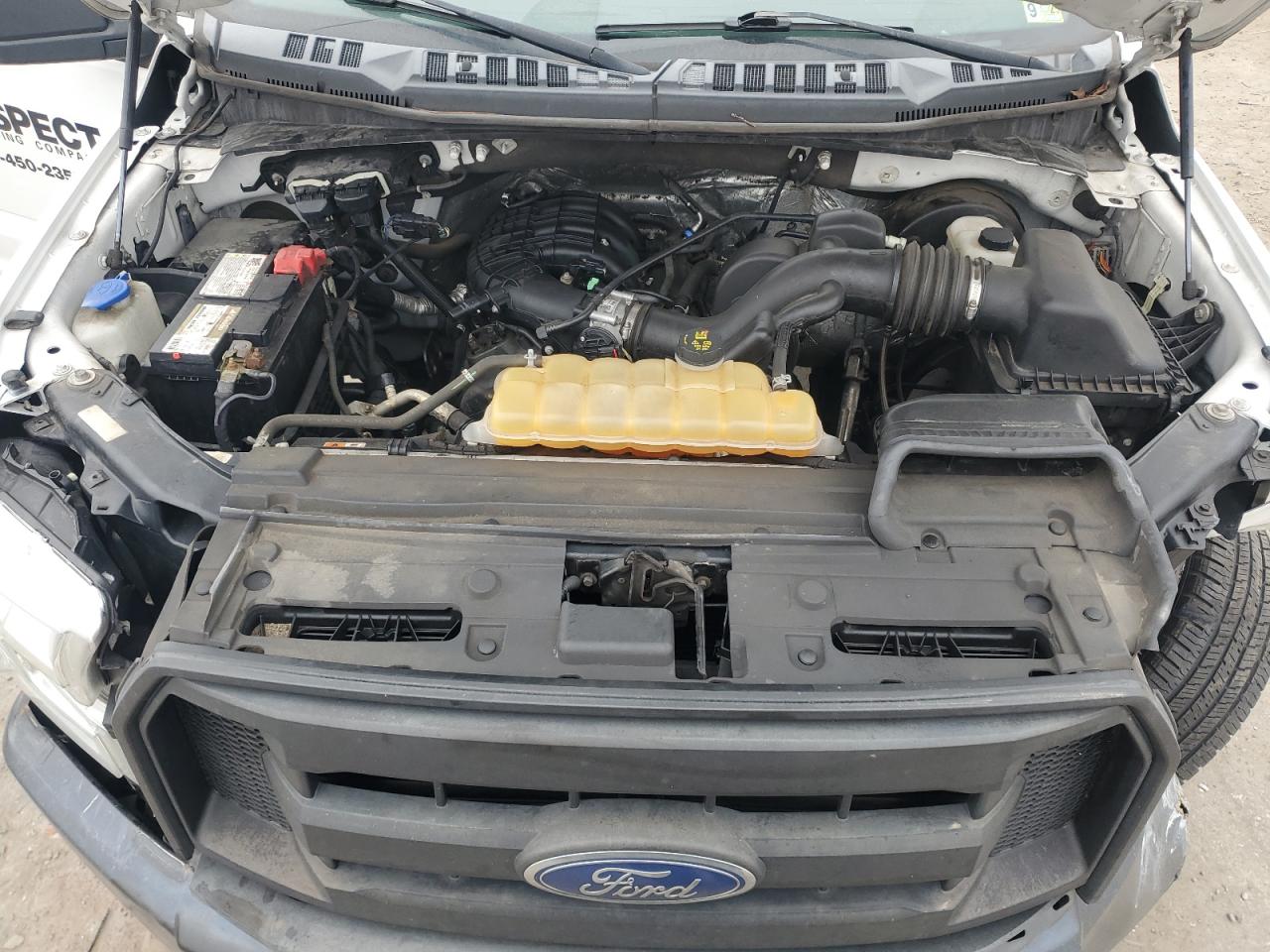 2017 Ford F-150 VIN 1FTEX1C81HFB86911 Copart auction photo, front end / side damage thumbnail 11