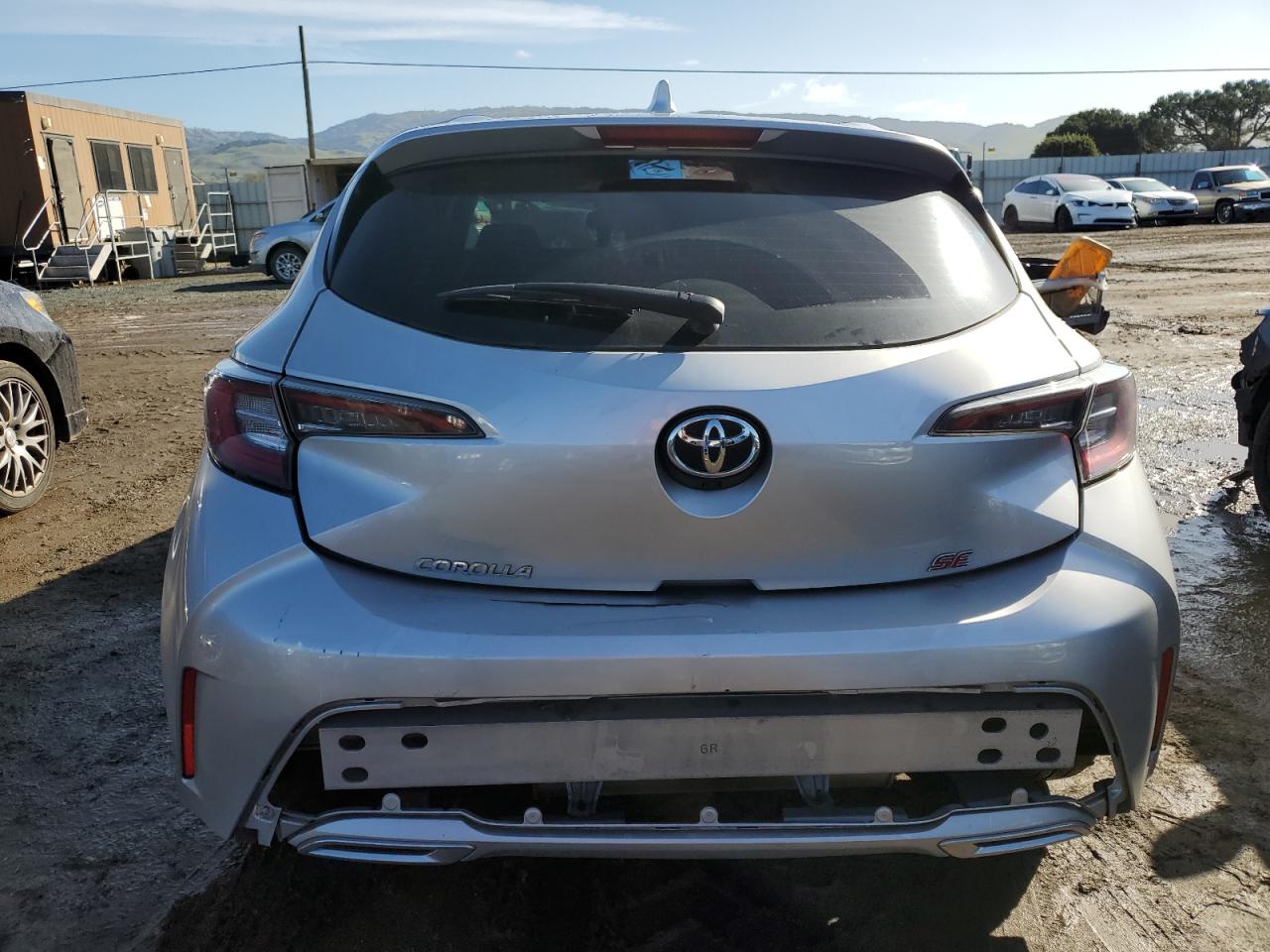 2021 Toyota Corolla VIN JTND4MBE7M3121968 Copart auction photo, front end / rear end damage thumbnail 6