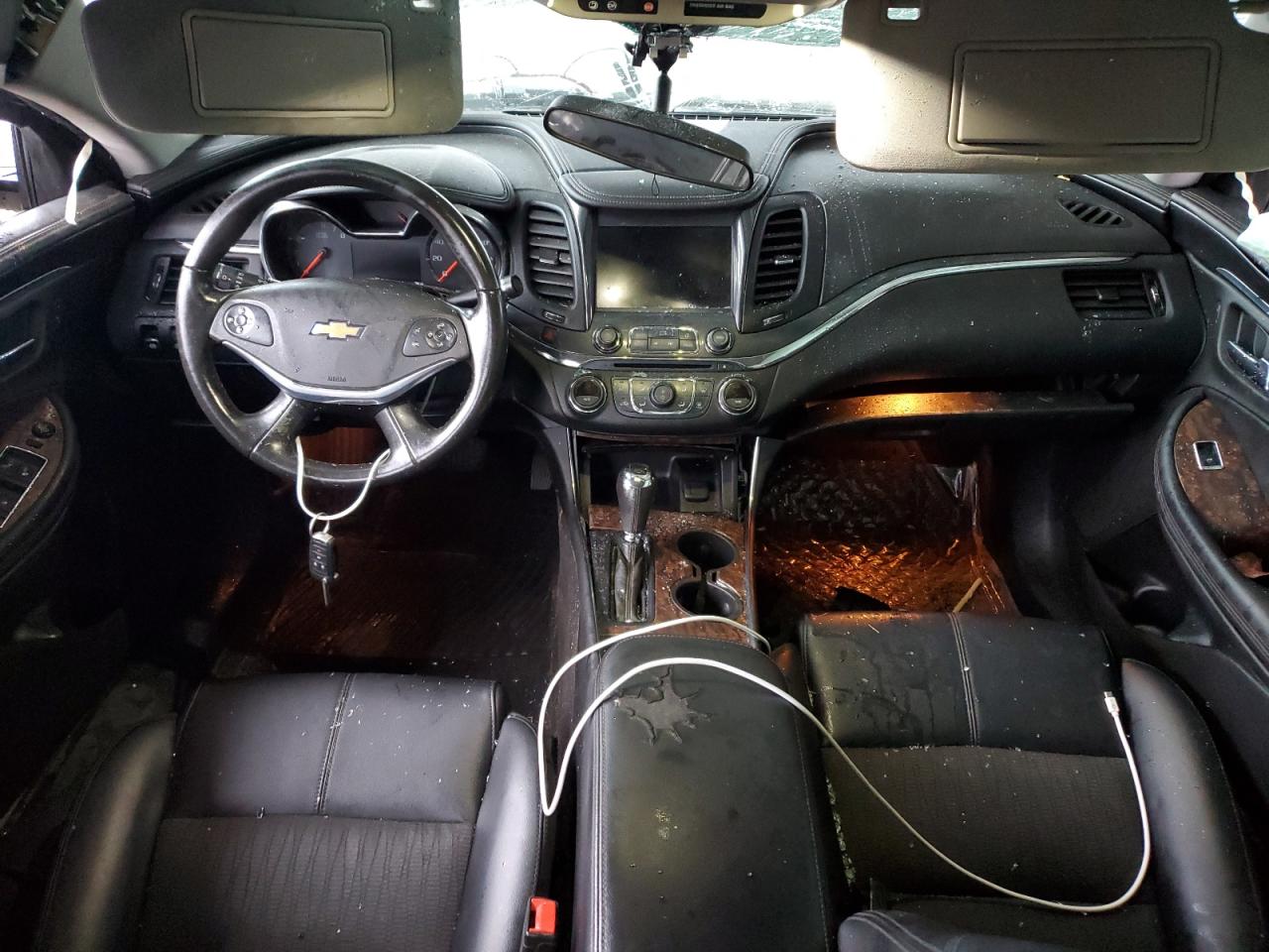 2014 Chevrolet Impala VIN 2G1125S34E9128962 Copart auction photo, all over damage thumbnail 8