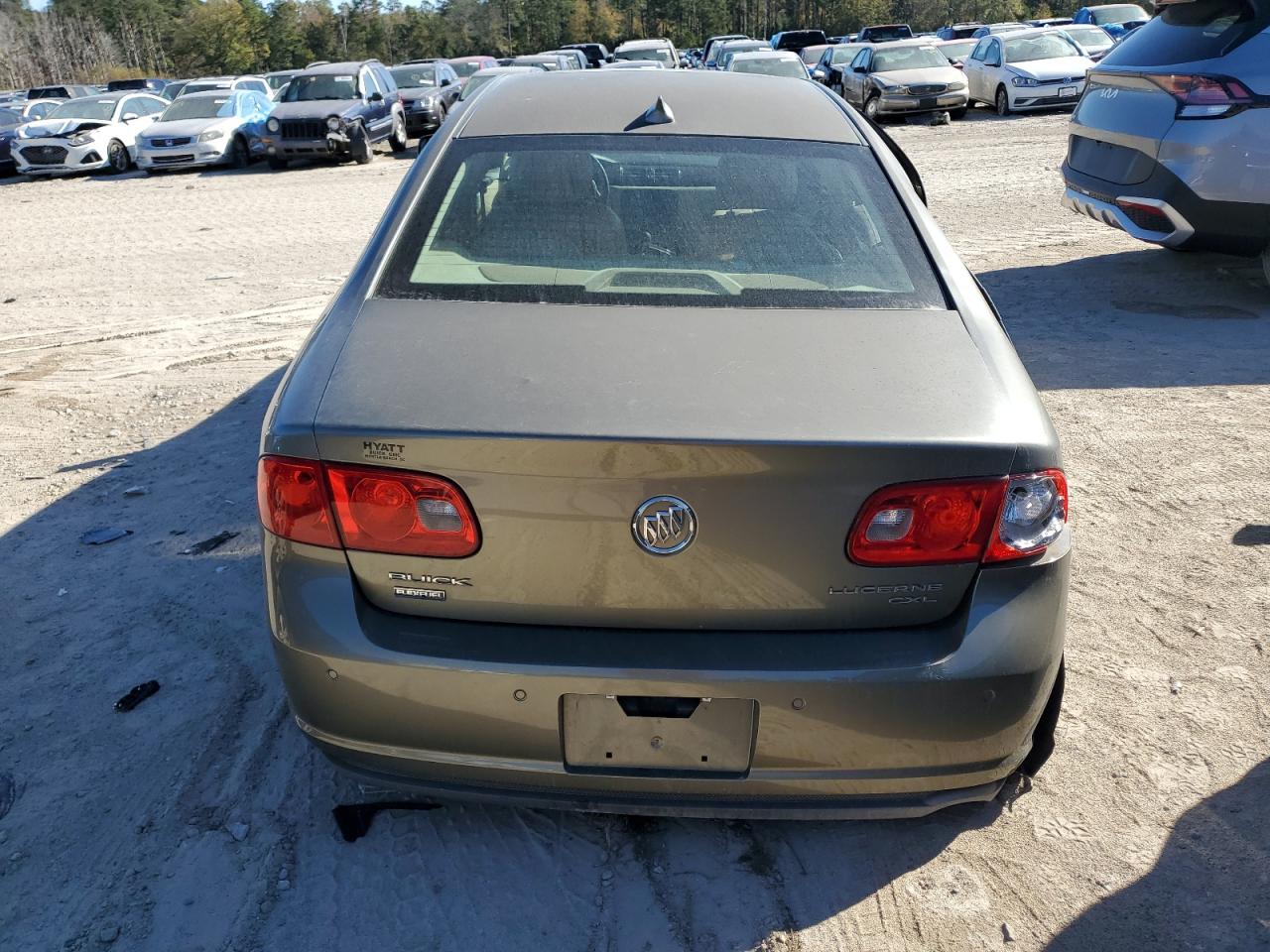 2011 Buick Lucerne VIN 1G4HJ5EM9BU128656 Copart auction photo, side / rear end damage thumbnail 6