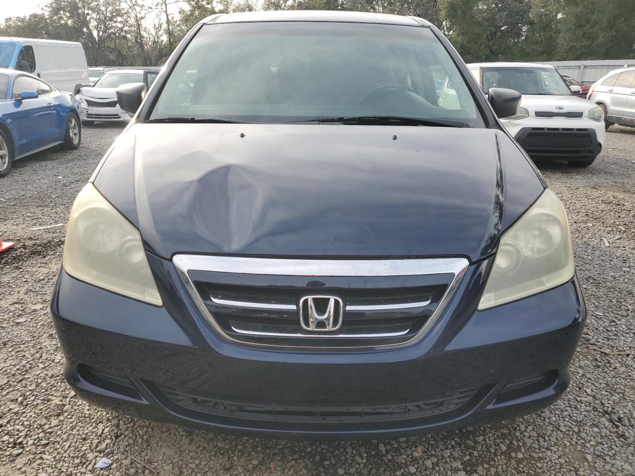 2007 Honda Odyssey VIN 5FNRL38267B069728 Copart auction photo, rear end damage thumbnail 5
