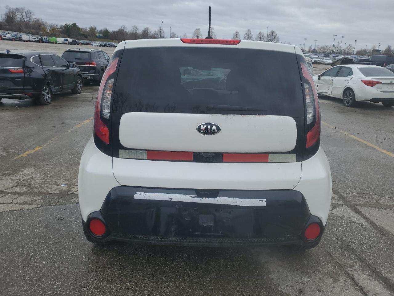 2016 KIA Soul VIN KNDJP3A50G7254286 Copart auction photo, front end damage thumbnail 6