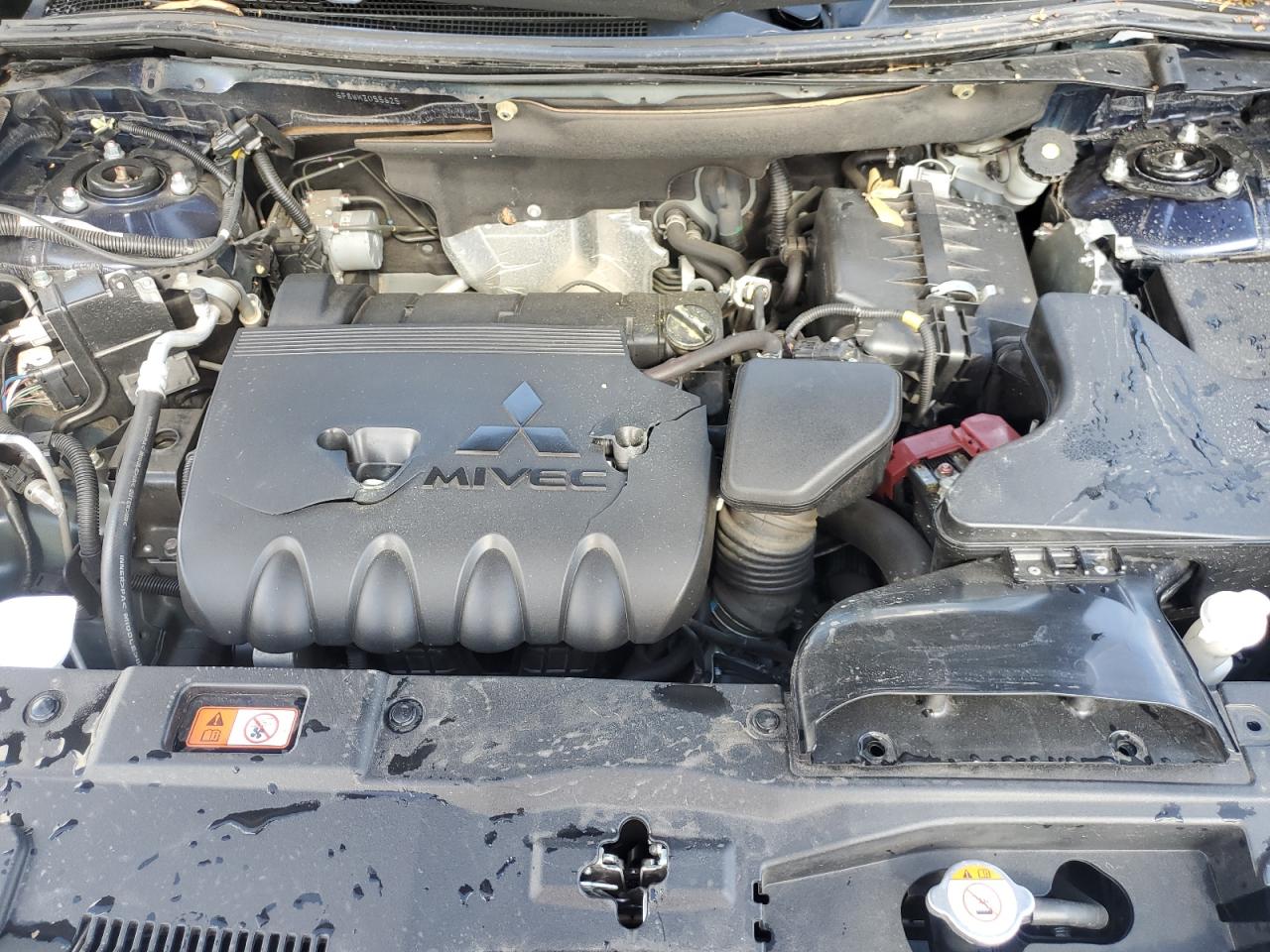 2019 Mitsubishi Outlander VIN JA4AD3A30KZ055625 Copart auction photo, front end damage thumbnail 11
