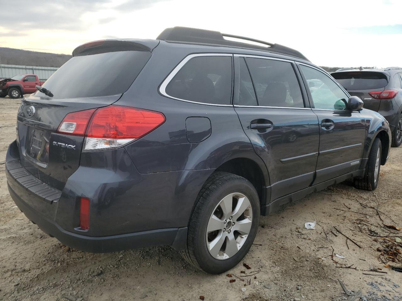 2012 Subaru Outback VIN 4S4BRCGC2C3273360 Copart auction photo, top/roof / front end damage thumbnail 3