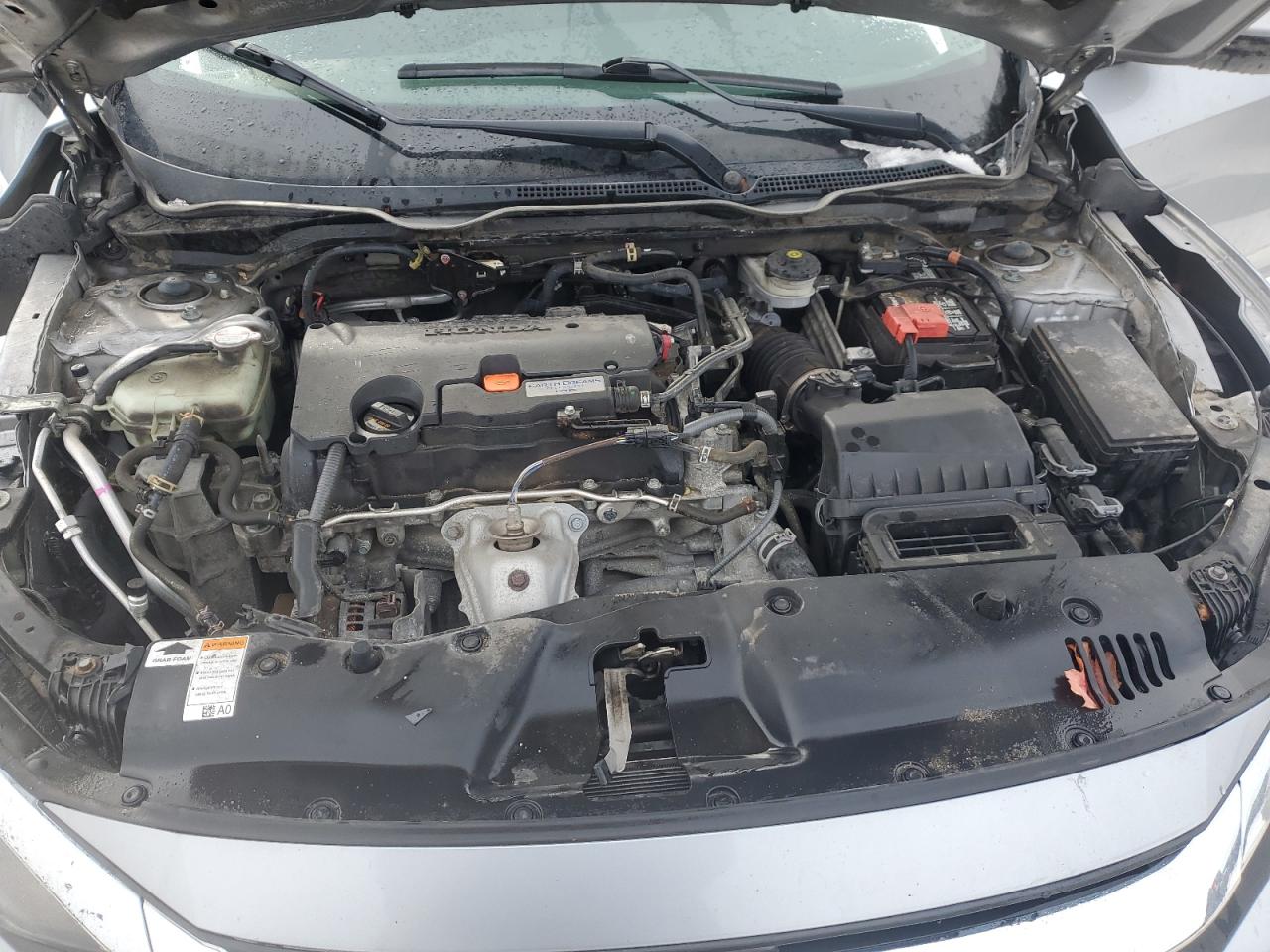 2018 Honda Civic VIN 19XFC2F53JE042610 Copart auction photo, all over damage thumbnail 11