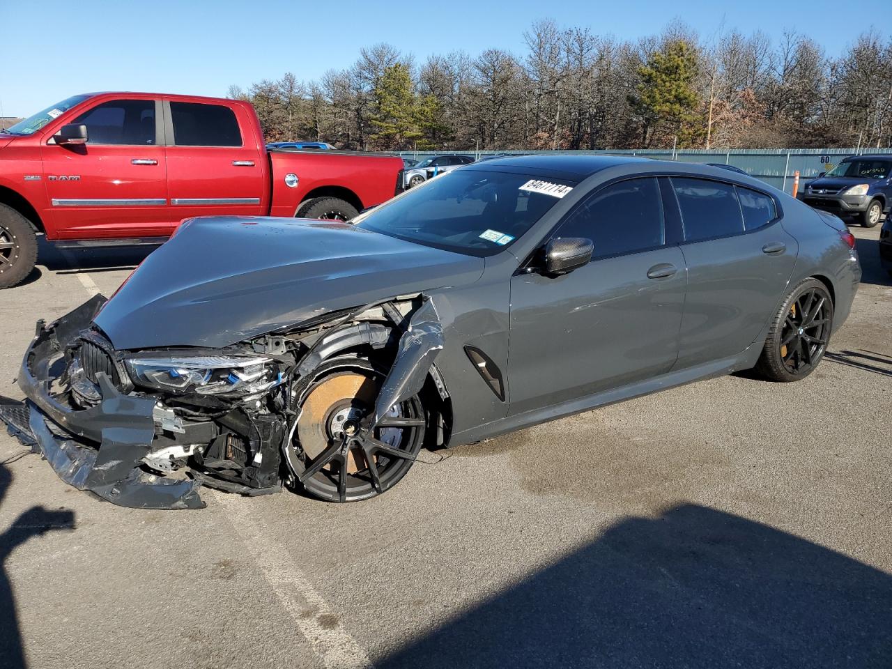 2020 BMW M8 VIN WBAGV8C00LCD64822