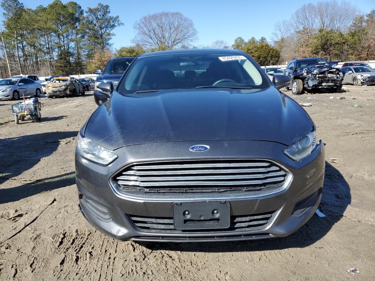 2016 Ford Fusion VIN 3FA6P0H76GR298416 Copart auction photo, front end / rear end damage thumbnail 5