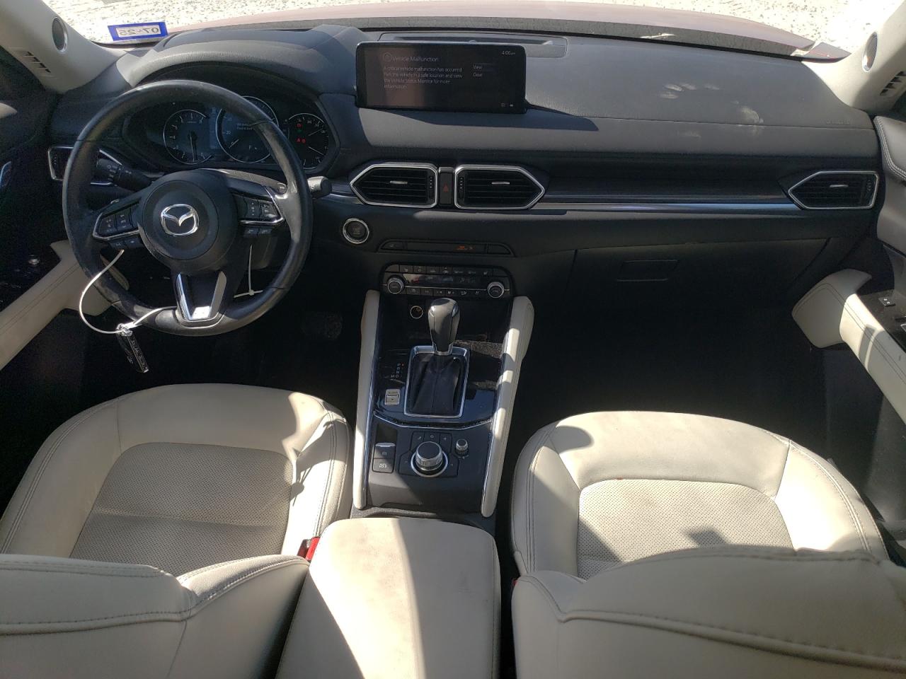 2022 Mazda CX-5 VIN JM3KFBEM0N1612576 Copart auction photo, all over damage thumbnail 8
