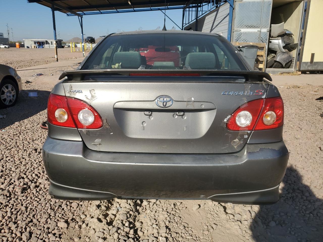 2006 Toyota Corolla VIN 1NXBR30E56Z748851 Copart auction photo, all over damage thumbnail 6