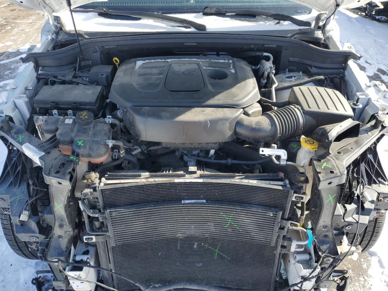 2021 Dodge Durango VIN 1C4RDJDG5MC804906 Copart auction photo, front end damage thumbnail 11