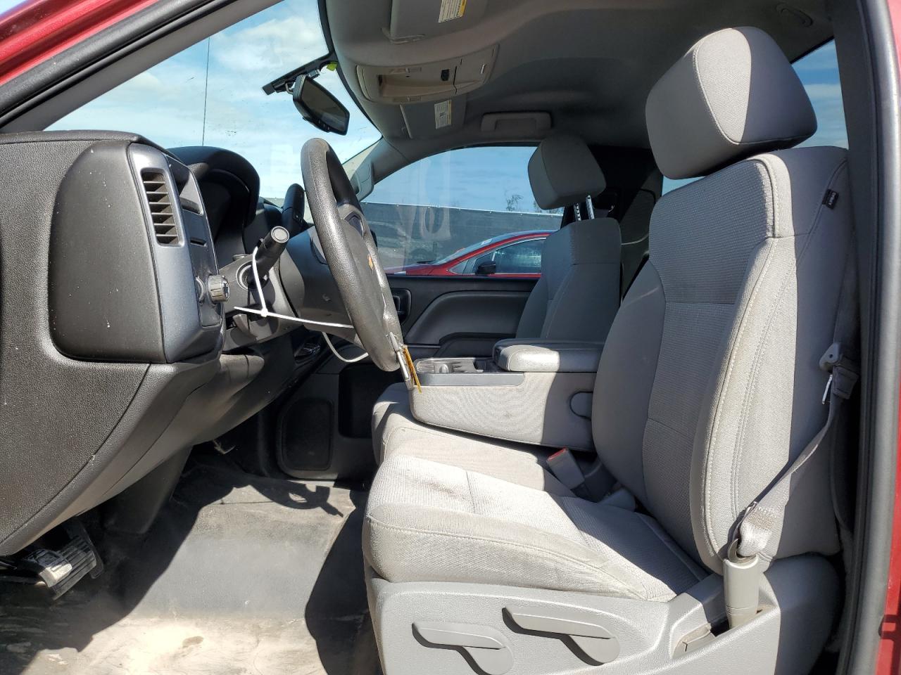 2014 Chevrolet Silverado VIN 1GCNCPEH0EZ154599 Copart auction photo, front end / rear end damage thumbnail 7