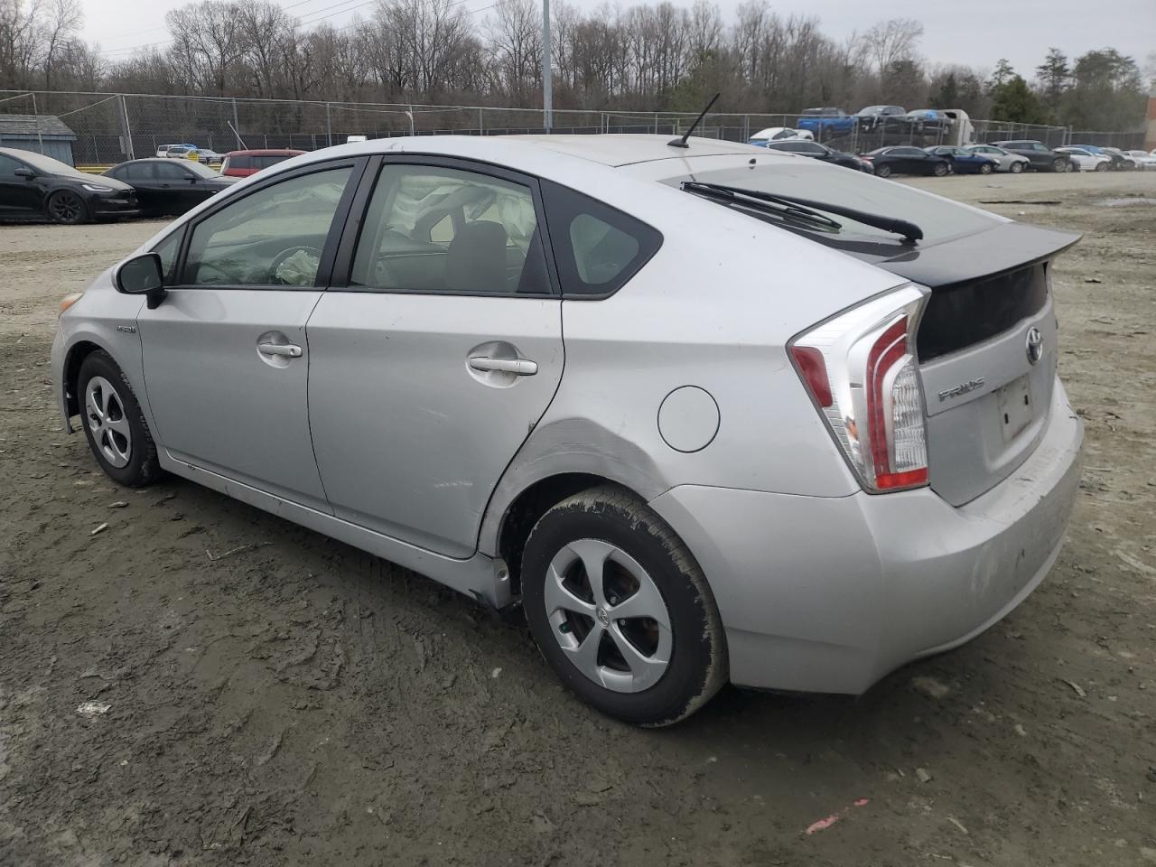 2015 Toyota Prius VIN JTDKN3DU2F0479944 Copart auction photo, all over damage thumbnail 2