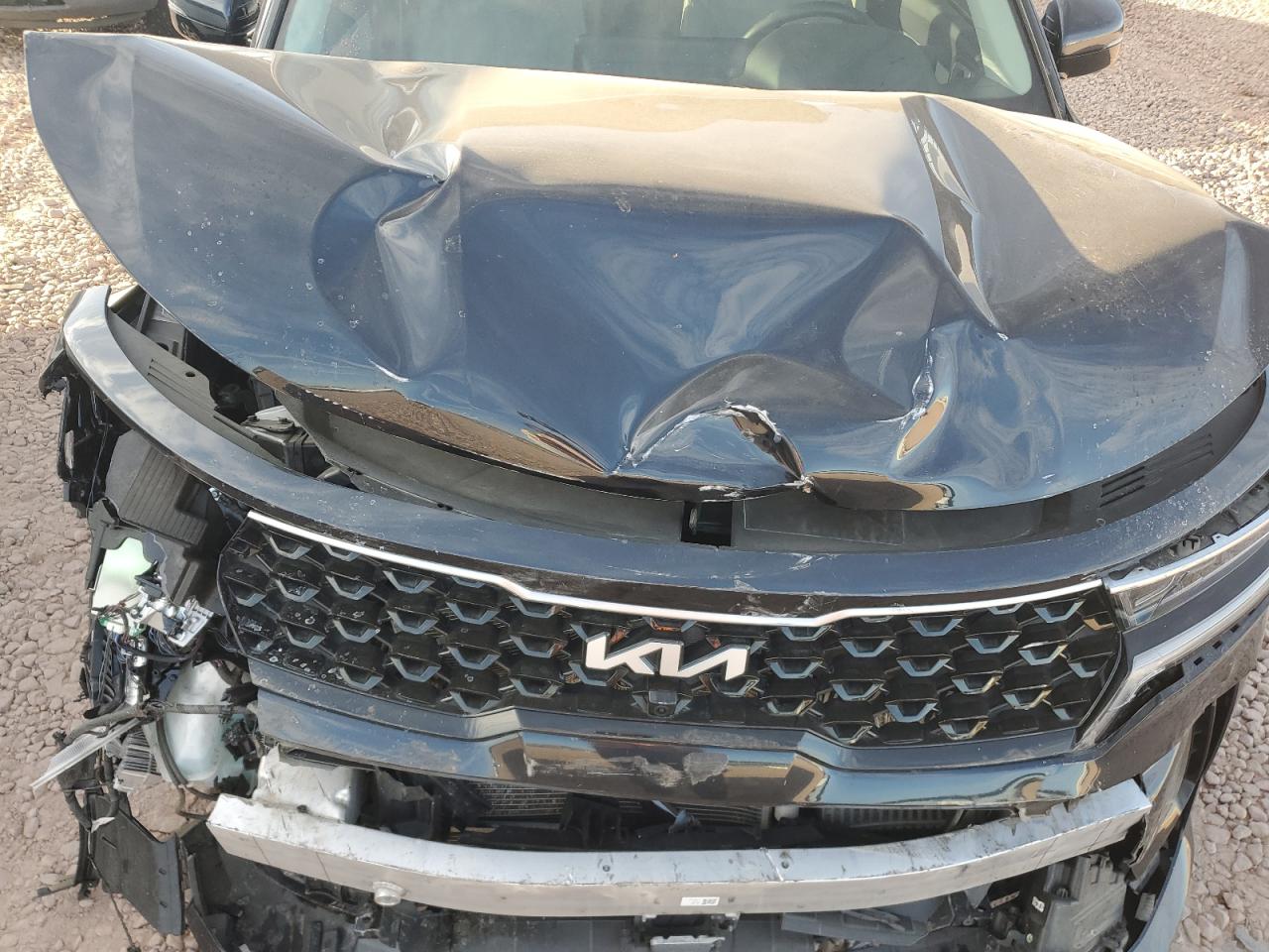 2023 KIA Sorento VIN KNDRMDLH1P5205778 Copart auction photo, front end damage thumbnail 11