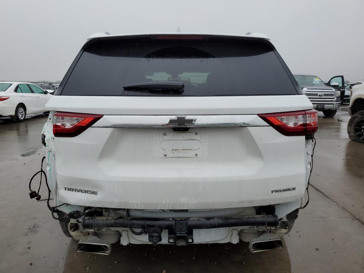 2019 Chevrolet Traverse VIN 1GNERKKW4KJ106898 Copart auction photo, rear end damage thumbnail 6