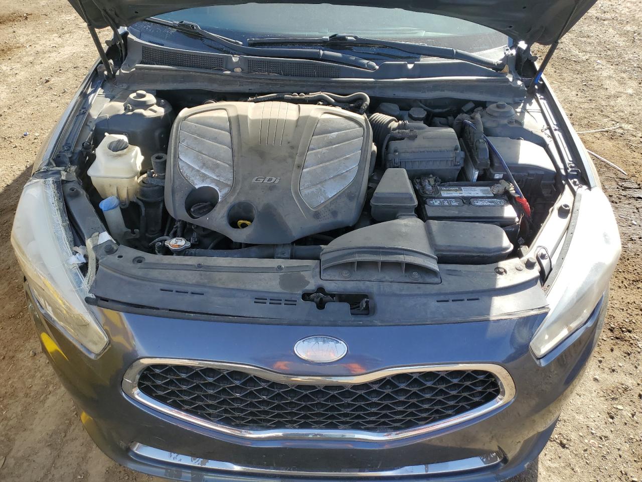 2014 KIA Cadenza VIN KNALN4D7XE5145311 Copart auction photo, all over / hail damage thumbnail 11
