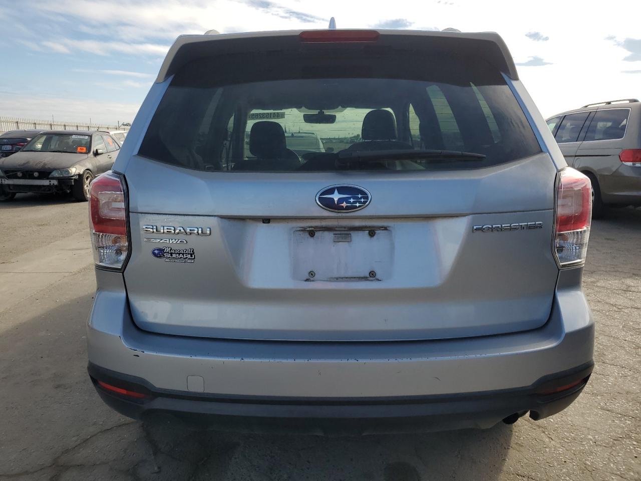 2018 Subaru Forester VIN JF2SJAECXJH434381 Copart auction photo, front end damage thumbnail 6