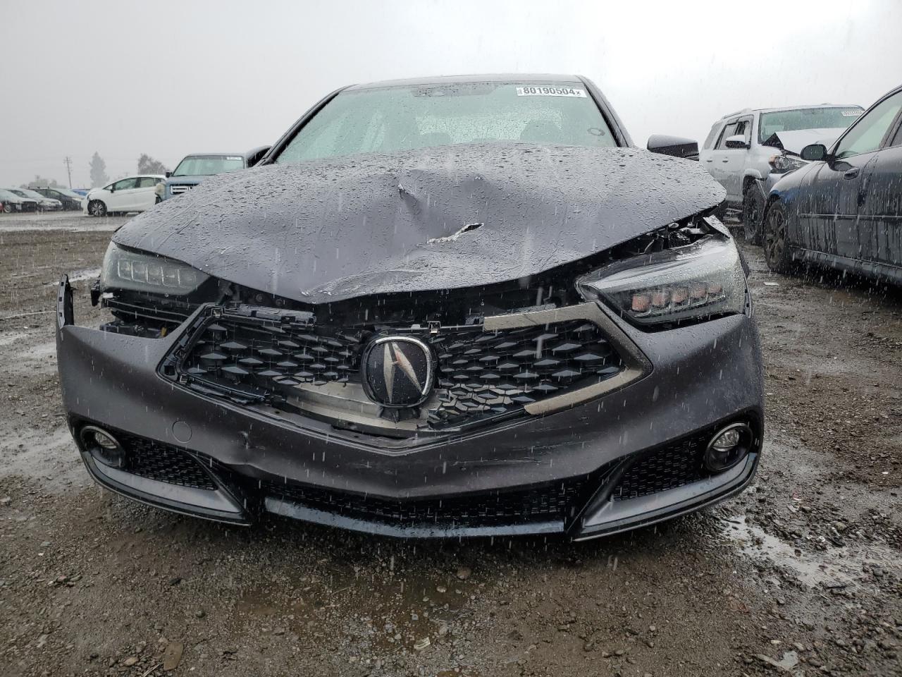 2018 Acura TLX VIN 19UUB2F6XJA006713 Copart auction photo, front end damage thumbnail 5