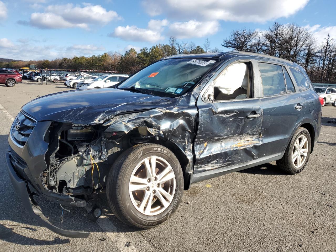 2011 Hyundai Santa Fe VIN 5XYZK3AB6BG047131