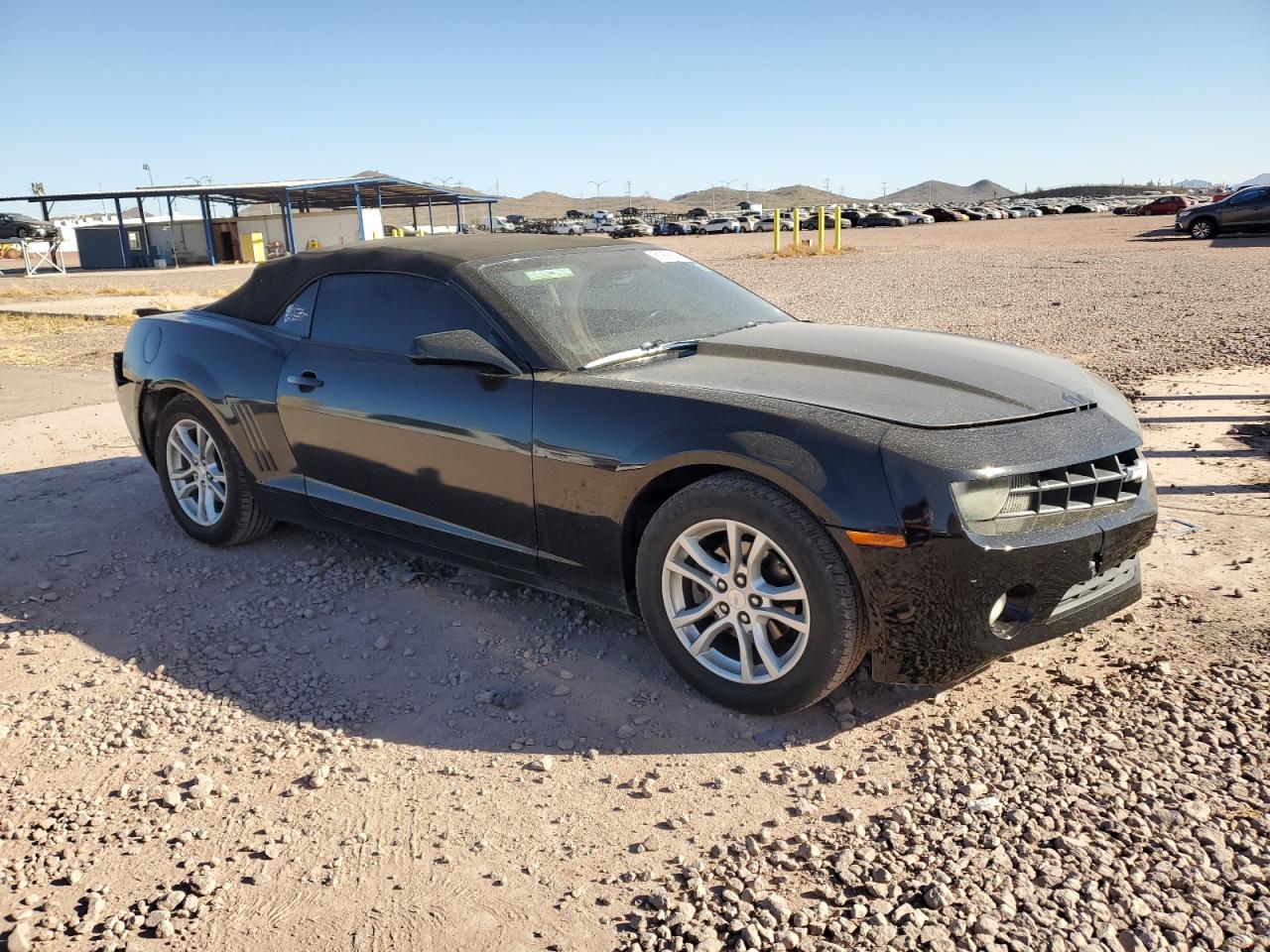 2013 Chevrolet Camaro VIN 2G1FB3D39D9116148 Copart auction photo, rear end / front end damage thumbnail 4