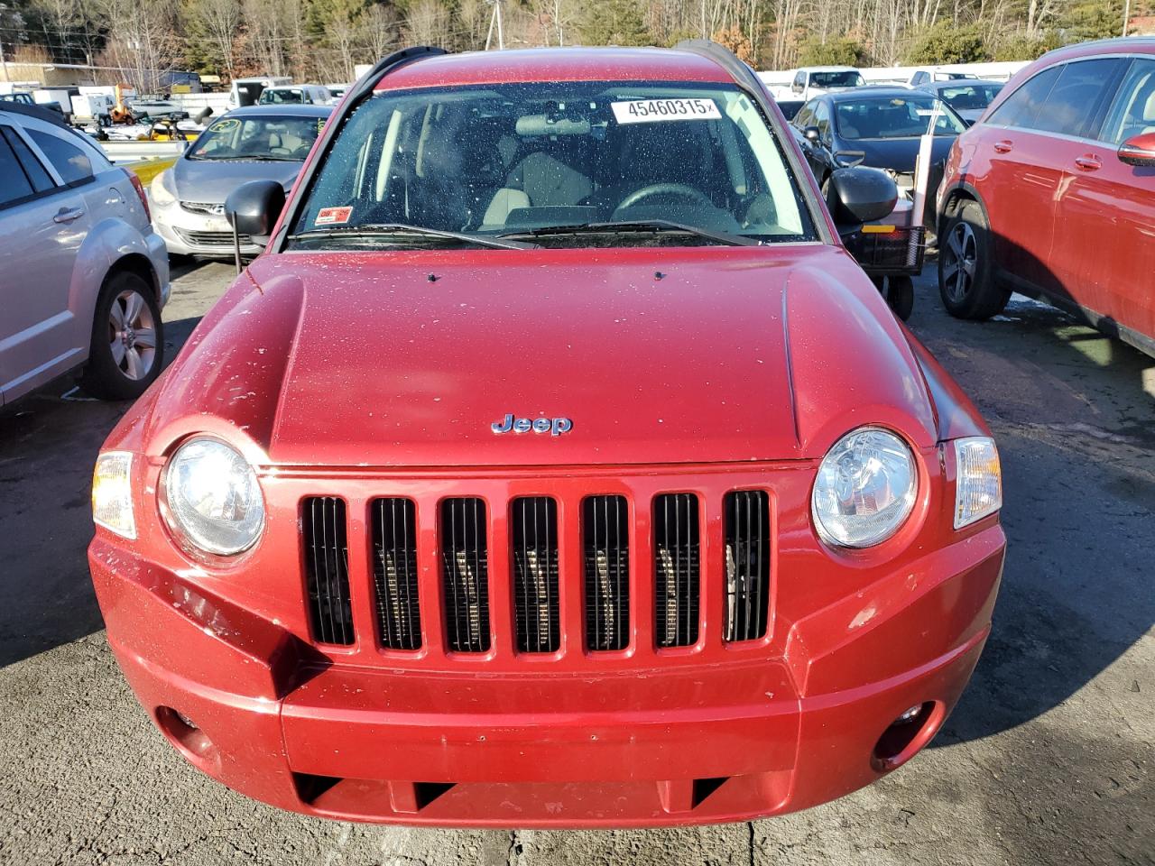 2007 Jeep Compass VIN 1J8FF47W27D136703 Copart auction photo, side damage thumbnail 5