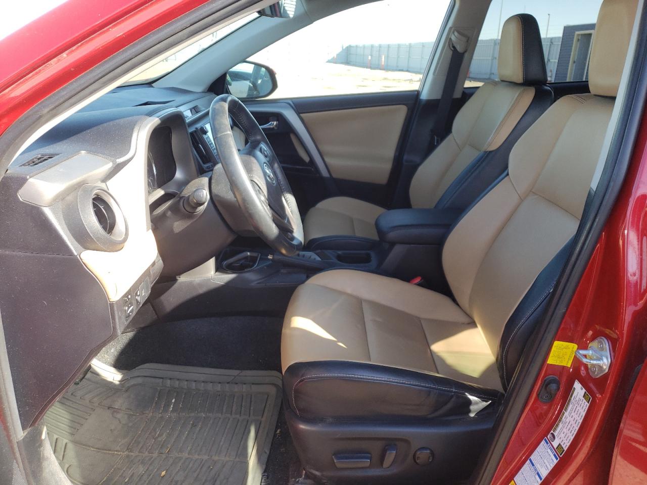 2016 Toyota RAV 4 VIN 2T3DFREV2GW489788 Copart auction photo, front end / rear end damage thumbnail 7